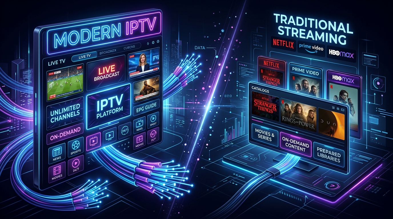 IPTV vs Plateformes de Streaming